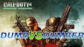 Call of Duty 4 Showdown  Dumb Vs Dumber [upl. by Levine967]