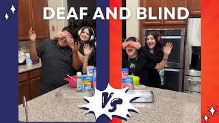 Mute Blind Deaf challenge Team edition [upl. by Eninaej466]