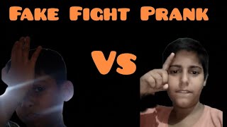 Fake Fight Prank gone Wrong 😎PranksLikeSubcribeKashanAbassFamilyMochigate [upl. by Cirdahc]