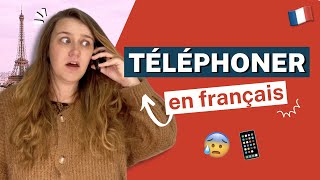 25 phrases pour TÉLÉPHONER en FRANÇAIS  Useful phrases for making PHONE calls in FRENCH [upl. by Kciredes]