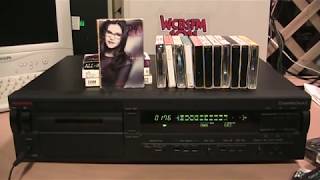 Nakamichi Cassette Deck 2 review amp cassingles demo [upl. by Nomelif903]