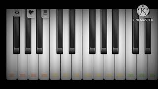 Loung Laachi। Harmonium Tutorial in phone piano song RedoyRohingyasong [upl. by Maletta]