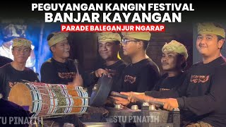 TERBAIK ‼️Banjar Kayangan Parade Baleganjur Ngarap  Peguyangan Kangin Festival [upl. by Aida]