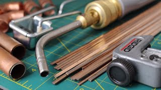 How To Braze Copper Pipe Like A Pro HVAC Refrigerant Lines [upl. by Neelhtak380]