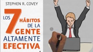 Los 7 Habitos de la Gente Altamente Efectiva por Stephen Covey  Resumen Animado [upl. by Koser164]