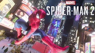 Gone Gone Gone  Phillip Phillips  Marvels SpiderMan 2 Swinging With TASM 2 Suit With Music [upl. by Trevethick352]