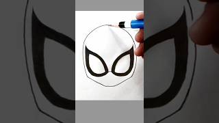 spider–man drawing drawing sketch art satisfying anime easydrawing shorts youtubeshorts [upl. by Anivad]