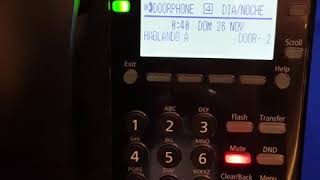 NEC SL2100 Doorphone integrado [upl. by Ycnahc]