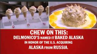 History Channels All You Can Eat Featuring Delmonicos Baked Alaska [upl. by Arihsay551]