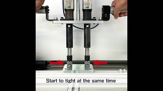 【ESTIC Custom Product】 Multi spindle 2 spindles Simultaneous tightening shots [upl. by Susy]