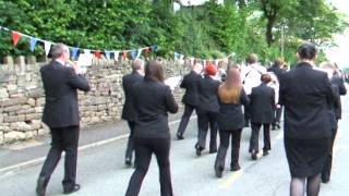 Backworth Colliery Band play Officer of the Day at Diggle [upl. by Eelam]