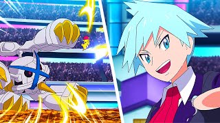 ASH VS STEVEN  Full Battle  Pokemon AMV [upl. by Loni]