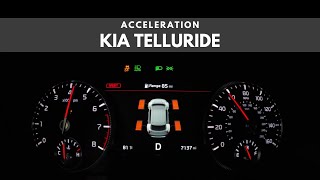 2020 Kia Telluride  ACCELERATION [upl. by Omarr]