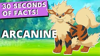 Facts About Arcanine You Didnt Know  Pokémon Facts Shorts [upl. by Bartosch]