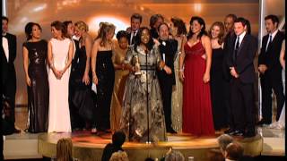 Golden Globes 2007 Greys Anatomy Best TV Drama [upl. by Pfosi]