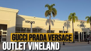 “Descontos Imperdíveis no Outlet Vineland Gucci Versace Prada e 15 na Nike” [upl. by Ymmaj]