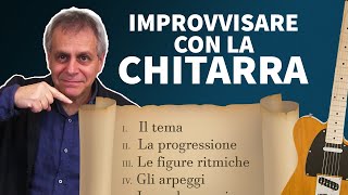 Suonare La Chitarra JAZZ Cosa Devi Sapere Tutorial chitarra [upl. by Sucramraj]