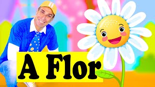 Uma Flor no meu Jardim  Música Infantil  Primavera  Prof Idalécio [upl. by Lorens]