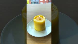 Edible Butter Candle for breakfast [upl. by Stahl]