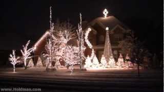 Holdman Christmas Lights 2010  Complete Show [upl. by Amrita]