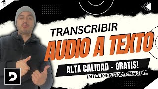 🎤 Transcribir AUDIO a TEXTO con Inteligencia Artificial Tutorial Deepgram Gratis [upl. by Seftton]