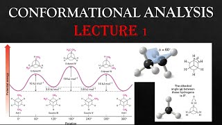 How to draw Newman Projection Conformational Analysis Part 1 Organic Chemistry [upl. by Lodie]