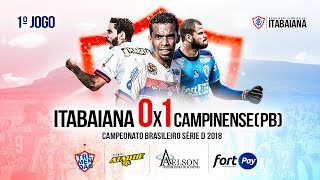 ITABAIANA X CAMPINENSE AO VIVO [upl. by Garnett]