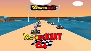 Dragon Ball Kart 64 Mod HD Textures Full Screem 169 Cell Gameplay Android [upl. by Kenwood]