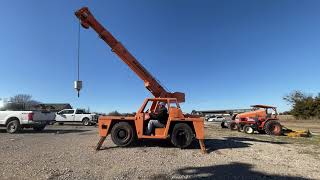 Broderson IC802D Carry Deck Crane [upl. by Deron200]