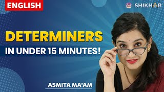 Determiners In Under 15 Minutes  BYJUS [upl. by Behnken6]