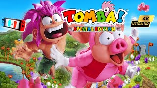 Tomba Special Edition Switch 4K 60FPS l Ryujinx 111364 l PC Custom 2D Filter Gameplay [upl. by Niad]