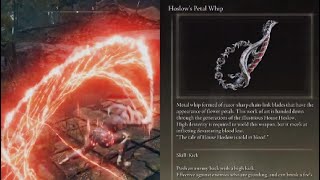 Elden Ring Where to find a Second Hoslows Petal Whip Jarburg Diallos Quest Completion [upl. by Junia]