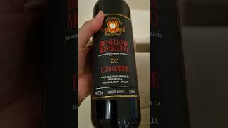 Brunello Montalcino safra 2015 redondono decanter fica complexowine [upl. by Nisior]