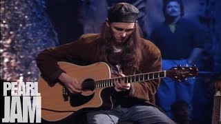 Even Flow Live  MTV Unplugged  Pearl Jam [upl. by Ybocaj]