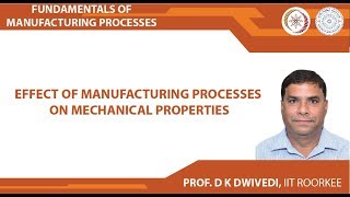 Effect of Manufacturing Process on Mechanical properties [upl. by Huesman30]