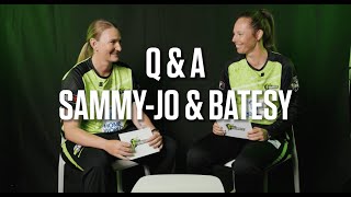 Sit down with SammyJo amp Sam Bates ⚡️ [upl. by Sadinoel166]