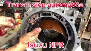 Como desarmar la caja automática de Isuzu NPR 1997 [upl. by Ttezzil365]