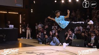 Hip hop Top 16  Juste Debout Gold 2023  Spider vs Rubix [upl. by Hareehat]