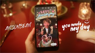 ANSONBEAN  you made my day Official Music Video [upl. by Pelaga986]