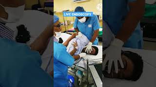 LIVE ENDOSCOPY⭕ viral youtube youtubeshorts shortsnursing neetmotivation [upl. by Ahseat980]