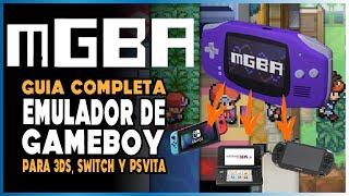 EL NUEVO mGBA 084 ESTA GENIAL Actualización y novedades  GBA GBC para SWITCH 3DS Y PSVITA [upl. by Joellen948]