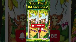 Spot the Difference Game 027 spotthedifference quiz shorts challenge [upl. by Zelle137]