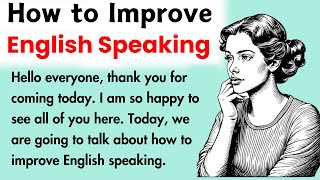 How to Improve English Speaking  English Stories For Listening  English Stories [upl. by Vivien518]