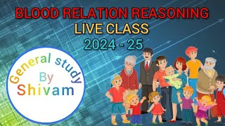 Blood Relation Reasoning SSC GD Live Class part3 [upl. by Bright]