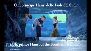 Frozen  Anna meets Hans SampT Italian [upl. by O'Malley]