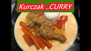 KURCZAK W SOSIE ŚMIETANOWYM PRZEPIS Z CURRY SUPER SMACZNE DANIE🧡💥 Pyszny soczystynr387 [upl. by Peterec]