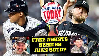 Who are the best MLB free agents after Juan Soto  Baseball Today [upl. by Adniuqal]