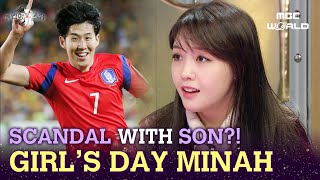 CC Girls Day MINAH dated Son Heungmin GIRLSDAY BANGMINAH [upl. by Azil339]