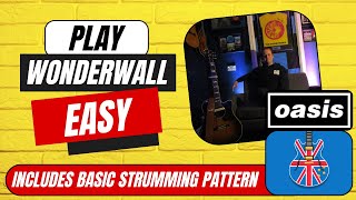 Wonderwall Guitar Lesson  Easy for Beginners [upl. by Vento]