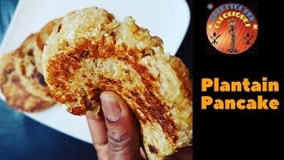 🍌Galette De Banane Plantain  Plantain Pancakes  Recette De banane Plantain🍌 [upl. by Uyekawa537]